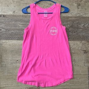 VS Pink Hot Pink Muscle Tank, size S!